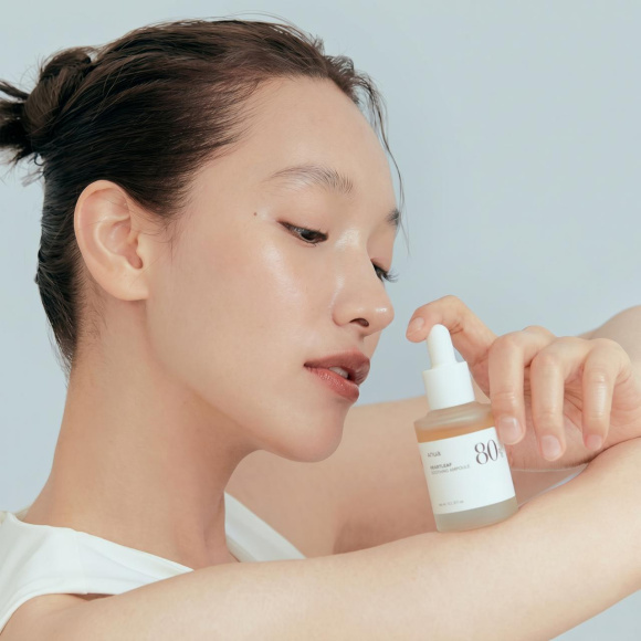 Сыворотка для&nbsp;лица с&nbsp;экстрактом хауттюйнии ANUA Heartleaf 80% Soothing Ampoule (30мл) | Ecoplace