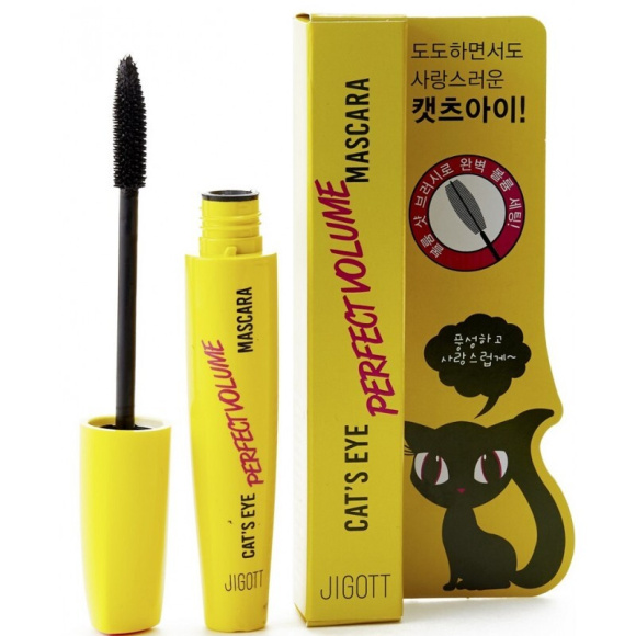 Тушь для&nbsp;увеличения объема ресниц JIGOTT Cats Eye&nbsp;Perfect Volume Mascara (12гр) | Ecoplace