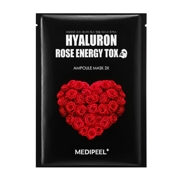 MEDI-PEEL Hyaluron Rose Energy Tox Ampoule Mask (30ml) | Ecoplace