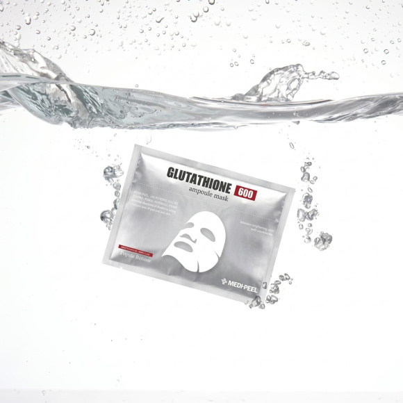 Маска для&nbsp;выравнивания тона MEDIPEEL⁺ Glutathione 600 Ampoule Mask (30мл) | Ecoplace