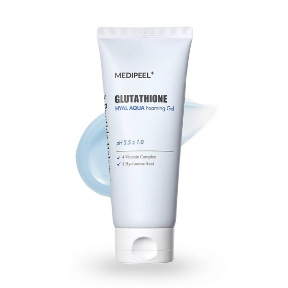 MEDIPEEL⁺ Glutathione Hyal Aqua Foaming Gel&nbsp;Cleanser (150ml) | Ecoplace