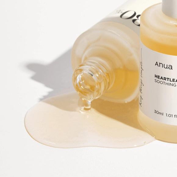 Сыворотка для&nbsp;лица с&nbsp;экстрактом хауттюйнии ANUA Heartleaf 80% Soothing Ampoule (30мл) | Ecoplace