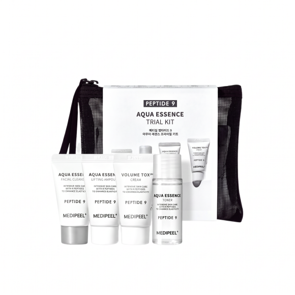 discount Набор миниатюр с&nbsp;пептидами MEDIPEEL⁺ Peptide 9 Aqua Essence Trial Kit&nbsp;(20мл+15мл*2+15г) | Ecoplace