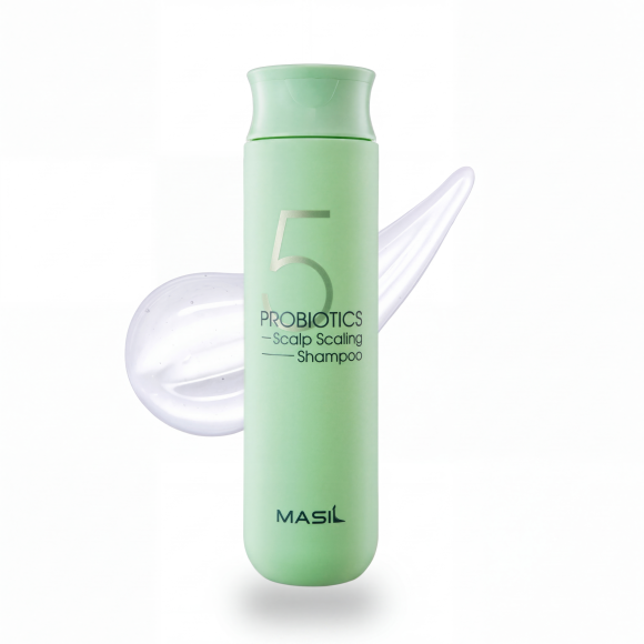 Шампунь с&nbsp;пробиотиками для&nbsp;глубокого очищения Masil 5 Shampoo Probiotics Scalp Scaling (300мл) | Ecoplace