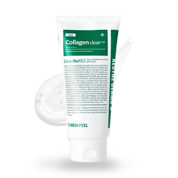 MEDIPEEL⁺ Green Cica Collagen Clear 2.0 (300ml) | Ecoplace