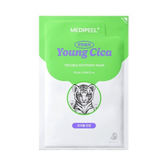 MEDIPEEL⁺ Young Cica PDRN Trouble Soothing Mask (25ml) | Ecoplace