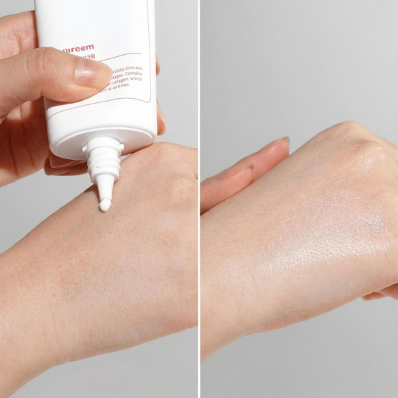 Солнцезащитный крем MEDIPEEL⁺ Red&nbsp;Lacto Collagen Lifting Sun&nbsp;Screen SPF50+PA++++ (50г) | Ecoplace