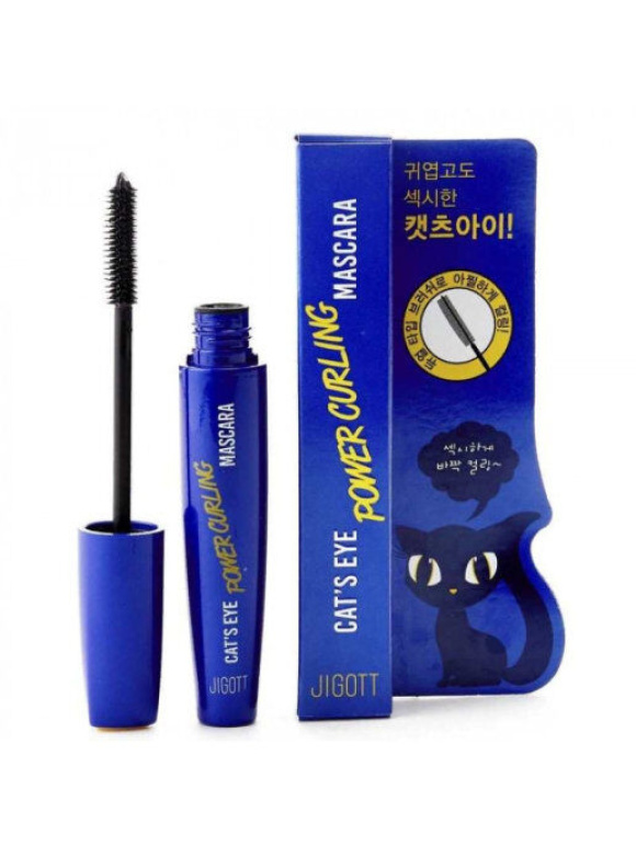 Тушь для&nbsp;ресниц подкручивающая JIGOTT Cats Eye&nbsp;Power Curling Mascara (12гр) | Ecoplace