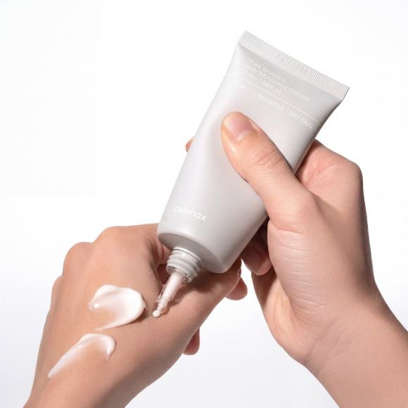 Крем для&nbsp;лица барьерный с&nbsp;комплексом церамидов CELIMAX Cream Dual Barrier Skin Wearable (50мл) | Ecoplace