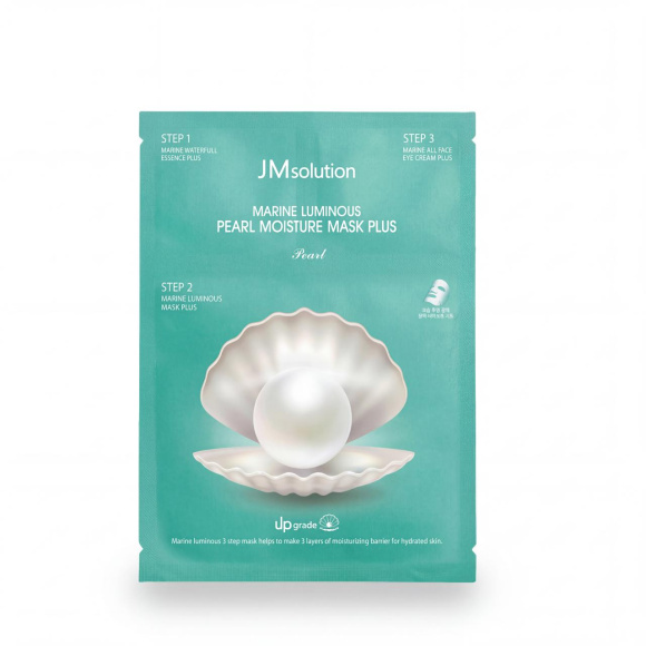 Маска с&nbsp;жемчугом и&nbsp;морским коллагеном JMSOLUTION Marine Luminous Pearl Deep Mousture Mask (24мл) | Ecoplace
