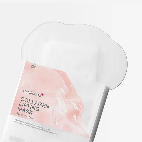 Омолаживающая тканевая маска с&nbsp;коллагеном MEDICUBE Collagen Lifting Mask (27г) | Ecoplace