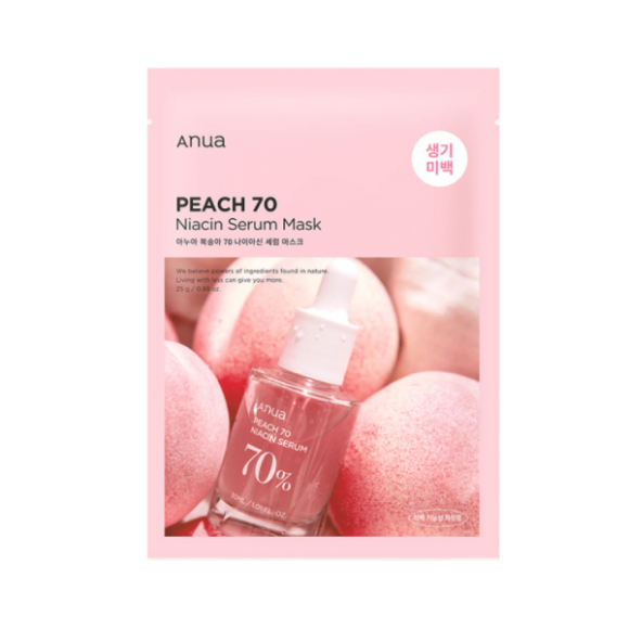 ANUA Peach 70 Niacin Serum Mask (25ml) | Ecoplace