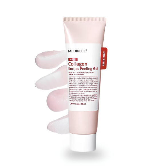 MEDIPEEL⁺ Red&nbsp;Lacto Collagen Konjac Peeling Gel&nbsp;(95ml) | Ecoplace