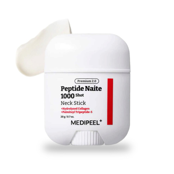 Укрепляющий стик для&nbsp;шеи и&nbsp;декольте MEDIPEEL⁺ Premium Peptide Naite 1000 Shot Neck Stick (20г) | Ecoplace