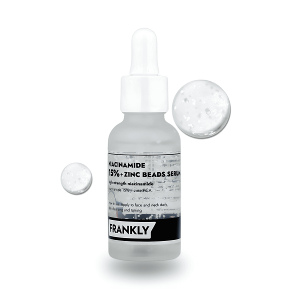 FRANKLY Niacinamide 15% + Zinc Beads Serum (30ml) | Ecoplace