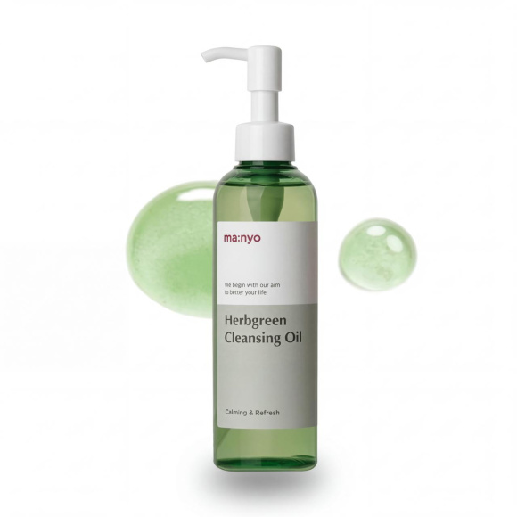 MANYO Herbgreen Cleansing Oil&nbsp;(200ml) | Ecoplace
