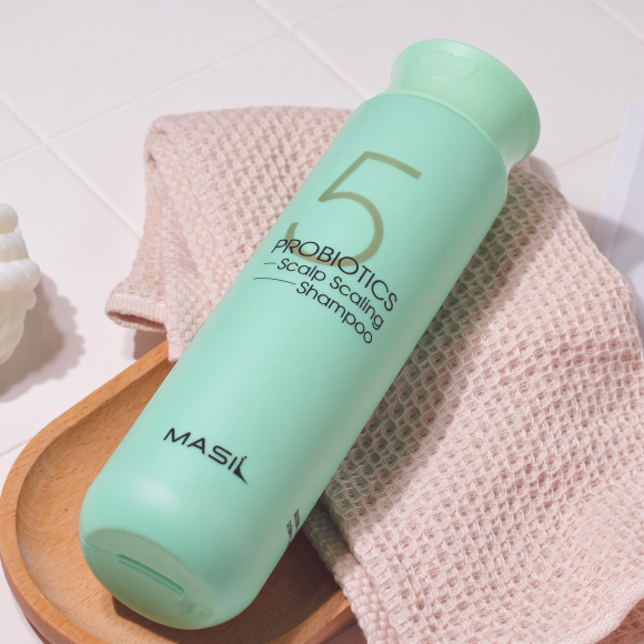 Шампунь с&nbsp;пробиотиками для&nbsp;глубокого очищения Masil 5 Shampoo Probiotics Scalp Scaling (300мл) | Ecoplace