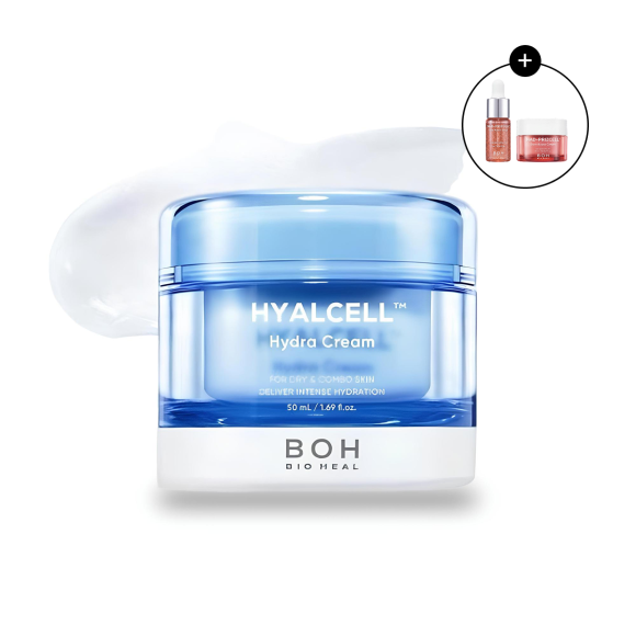 Увлажняющий крем с&nbsp;нано‑гиалуроновой кислотой BIOHEAL BOH&nbsp;Hyalcell Hydra Cream (50мл) | Ecoplace