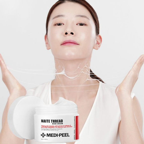 MEDI-PEEL Premium Collagen Naite Thread Neck Cream 2.0 (100ml) | Ecoplace
