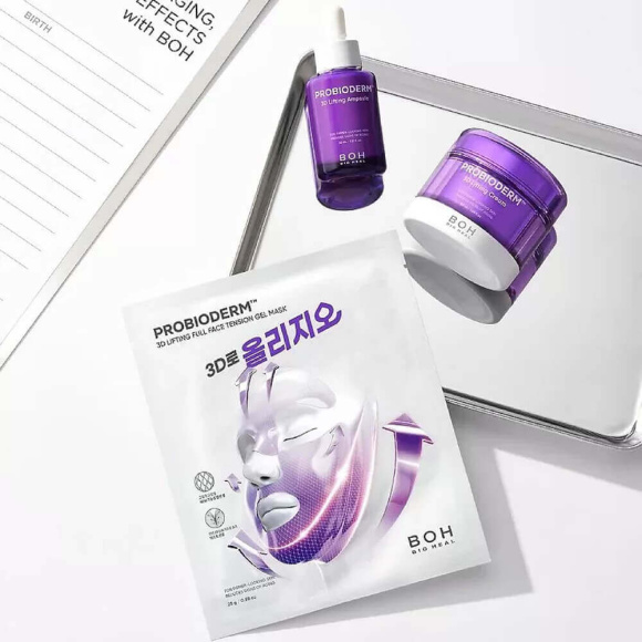BIOHEAL BOH Probioderm 3D Lifting Full Face Tension Gel Mask (25ml) | Ecoplace