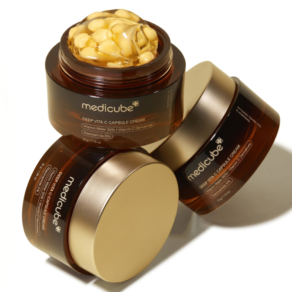 Капсульный крем с&nbsp;витамином С&nbsp;Medicube Deep Vita C&nbsp;Capsule Cream (55гр) | Ecoplace
