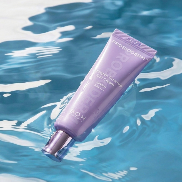 Тонирующий солнцезащитный крем BIOHEAL BOH&nbsp;Probioderm Collagen Tone Up&nbsp;Sun Cream (50мл) | Ecoplace