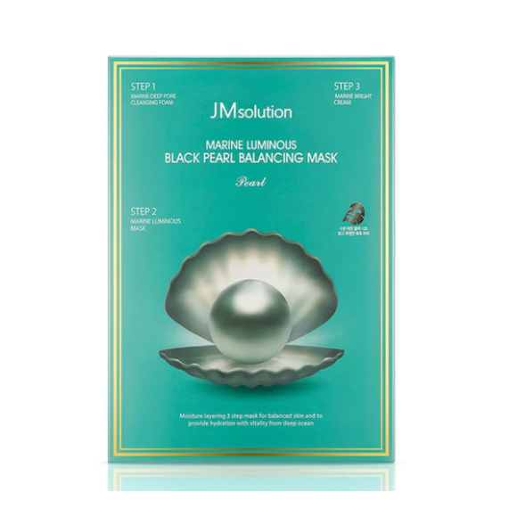 JMSOLUTION Marine Luminous Black Pearl Balancing Mask(30ml) | Ecoplace