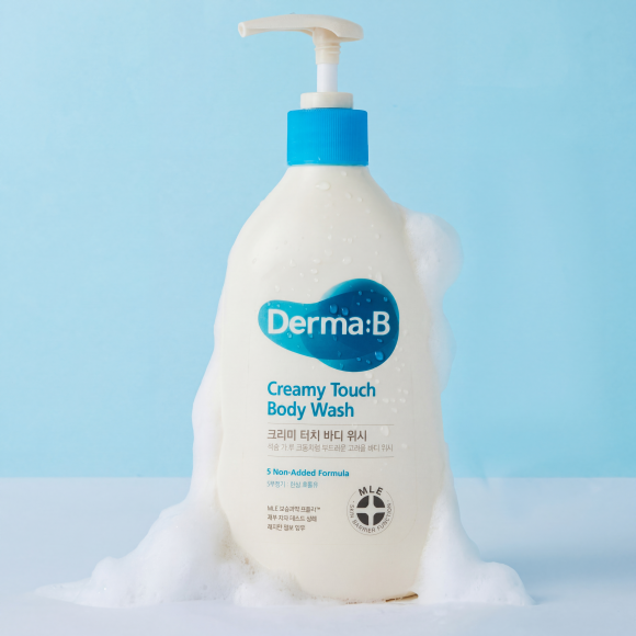 Ламеллярный крем‑гель для&nbsp;душа Derma:B Creamy Touch Body Wash (400мл) | Ecoplace