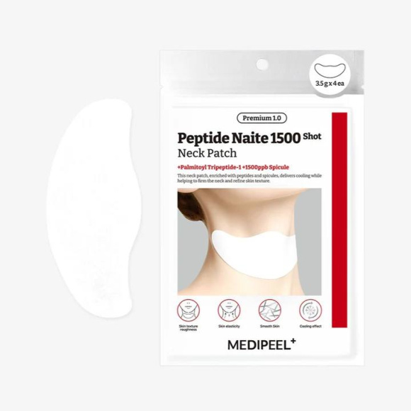 MEDIPEEL⁺ Peptide Naite 1500 Shot Neck Patch (3.5g*4ea) | Ecoplace