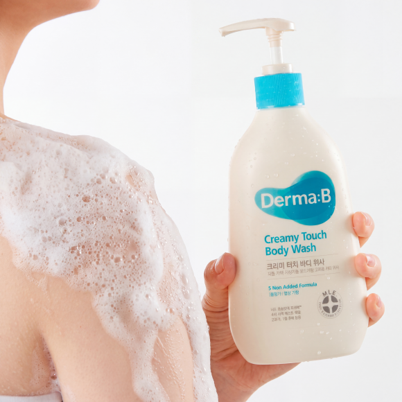 Ламеллярный крем‑гель для&nbsp;душа Derma:B Creamy Touch Body Wash (400мл) | Ecoplace