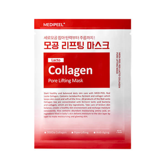 MEDI-PEEL Red Lacto Collagen Pore Lifting Mask (30ml) | Ecoplace