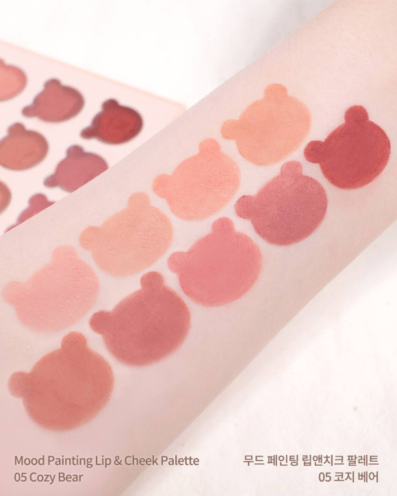 DASIQUE Mood Painting Lip & Cheek Palette (5.5g) | Ecoplace