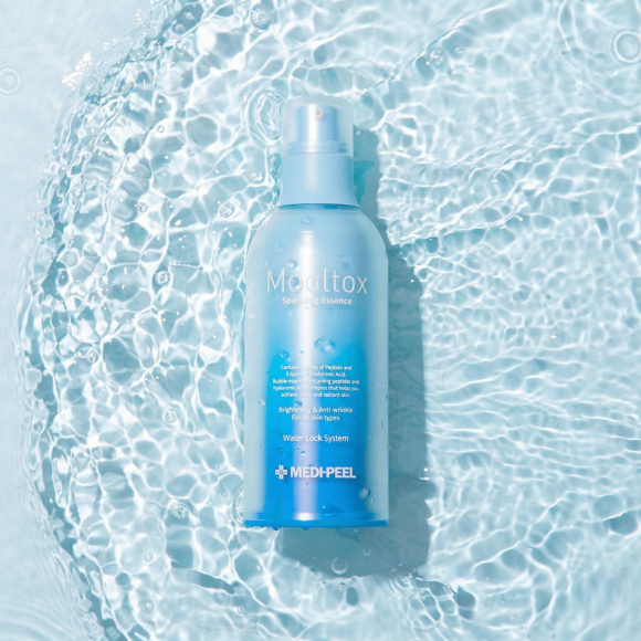 Увлажняющая кислородная эссенция MEDIPEEL⁺ Aqua Mooltox Sparkling Essence (100мл) | Ecoplace