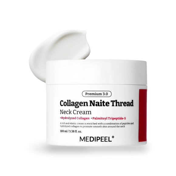 Крем для&nbsp;шеи и&nbsp;декольте MEDIPEEL⁺ Premium 3.0 Collagen Naite Thread Neck Cream (100мл) | Ecoplace