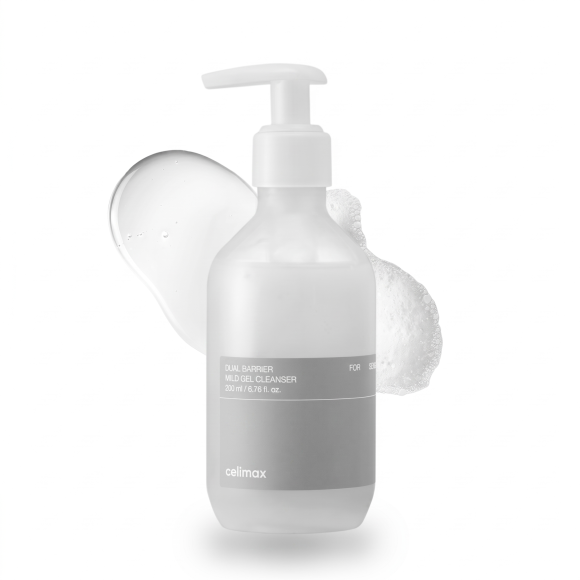 Гель‑пенка для&nbsp;умывания с&nbsp;комплексом церамидов CELIMAX Gel&nbsp;Cleanser Dual Barrier Mild (200мл) | Ecoplace